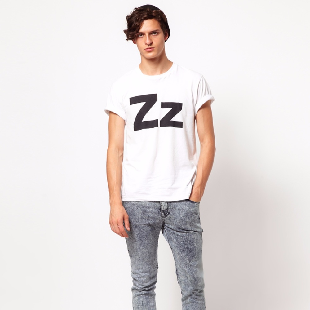 Helvetica Alphabet *AMERICAN APPAREL* Zz T-Shirt